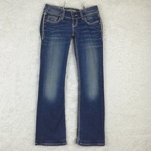 BKE Women's Boot Cut Jeans - Blue